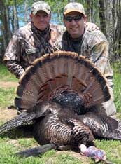 Hunters with Turkey